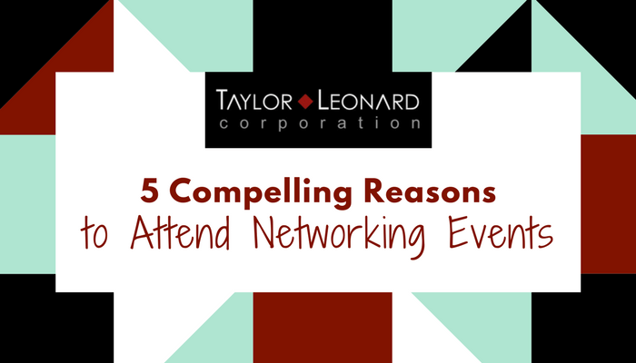 reasons to attend networking events